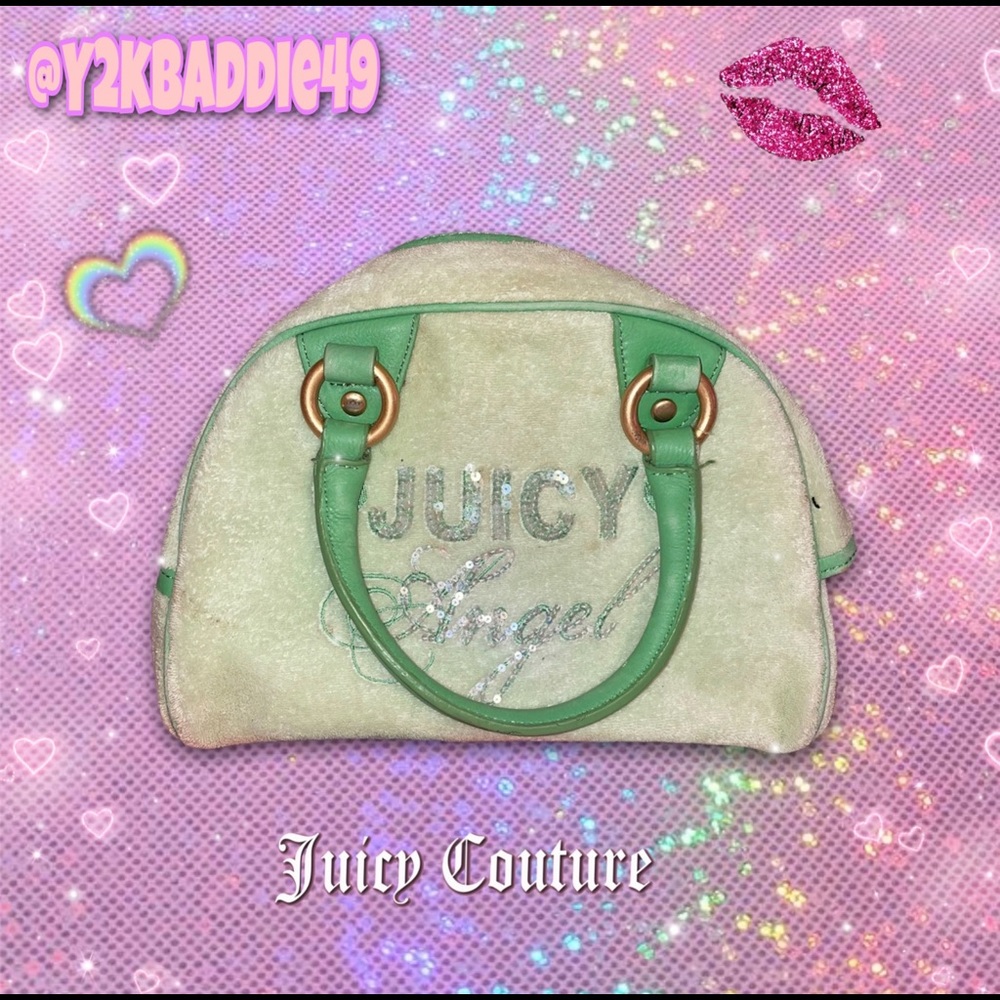 Super Cute Rare Green Juicy Couture Angel Bag‼️💚💕